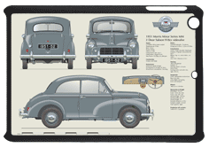 Morris Minor Series MM 1951-52 Small Tablet Covers